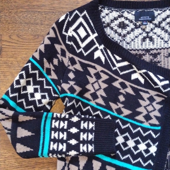 Active designed in Los Angeles cardigan sweater size small - Picture 1 of 4